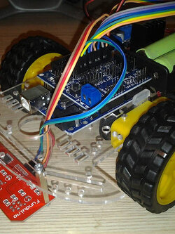 ชุดคิท หุ่นยนต์เดินตามเส้น 2WD 3 เซ็นเซอร์ CTRT5000