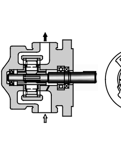ปั้มใบพัด ปั้มไฮดรอลิค Yuken Vane Pump 50T, 150T Series