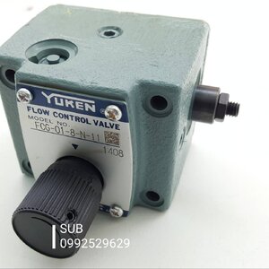 วาล์ว ควบคุมอัตราการไหล ไฮดรอลิก (Flow Control / Flow Control & Check) ยี่ห้อ YUKEN รุ่น FG, FCG