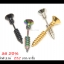 **SET พิเศษลด20%** จิวสแตนเลสตะปูเกลียว 4สี (4ชิ้น)