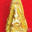* "พระรอด "รุ่นสุดท้าย" หลวงปู่ครูบาอินตา อินฺทปัญฺโญ วัดห้วยไซ ต.ห้วยยาบ อ.บ้านธิ จ.ลำพูน..! "เนื้อดิน สกุลลำพูน ทาบรอนซ์ทอง" ด้านหลัง ขององค์พระ บรรจุ "เกศา-จีวร ประทับตราวัด และโค๊ตแผ่นเงิน" ของหลวงปู่ครูบาเจ้าฯ เอาไว