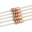 รีซิสเตอร์ 1K Ohm 1/4W 5% จำนวน 10 ตัว