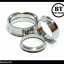 จิวสแตนเลสปากแตร สีเงิน (3-40 mm)