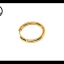 จิวห่วงสแตนเลสสีทอง (วง 14, 18, 22 mm)